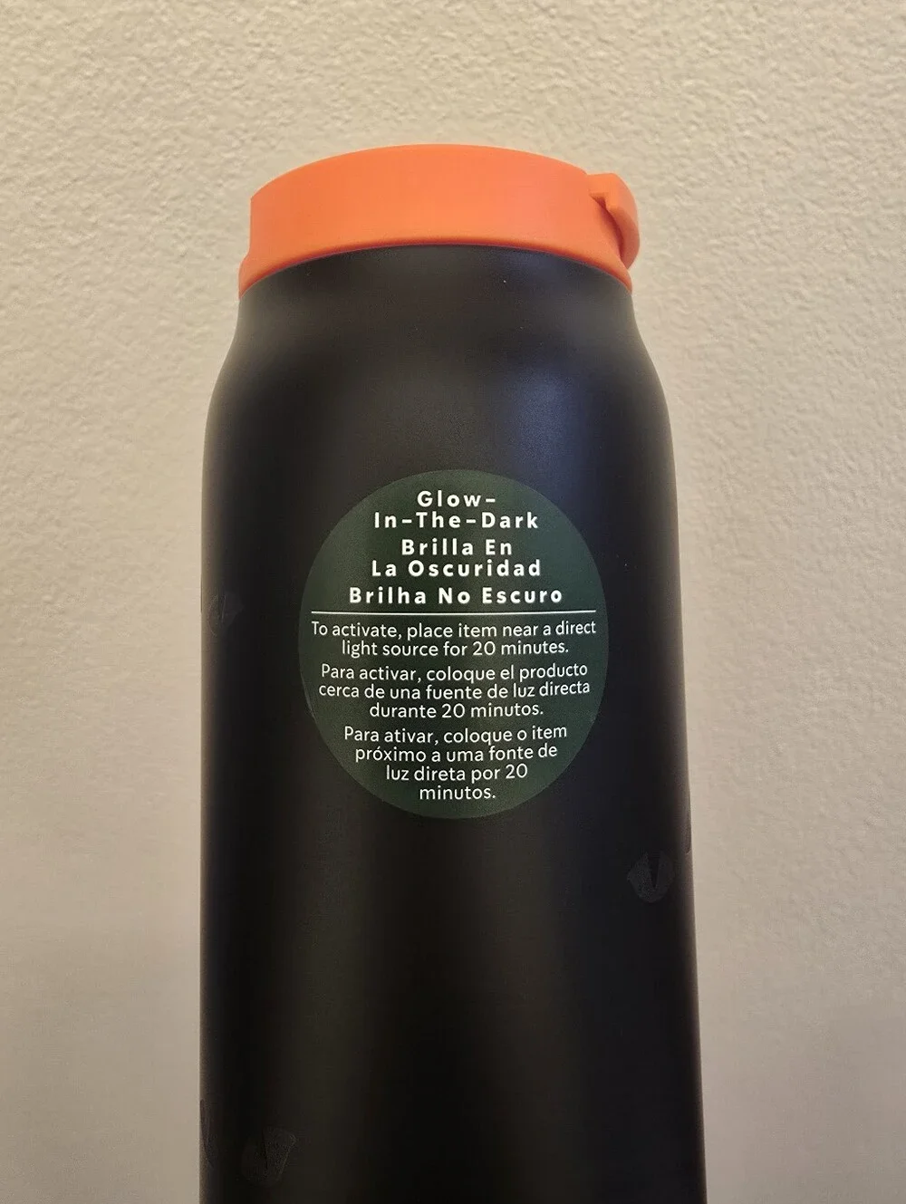 NWT Starbucks Halloween 2026 Glow In The Dark Vacuum Insulated Tumbler